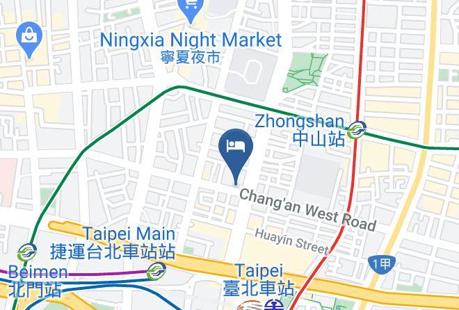 Cityinn Hotel Taipei Station Iii Map