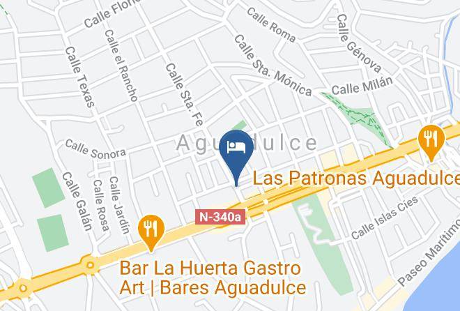 Almeria - Citymar Andarax Restaurante Maps