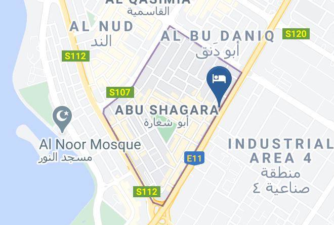 Sharjah City - Citymax Hotel Sharjah Maps