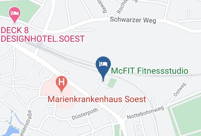 Citymotel Soest Map