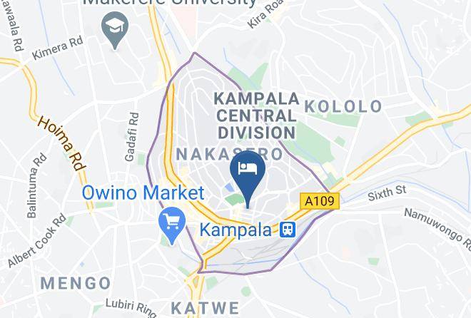 Kampala Cityncil - Cityone Tourism And Travel Maps