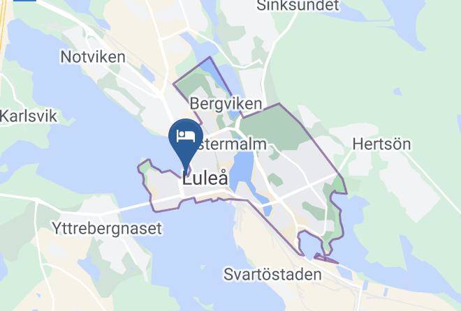 Citysleep I Sverige Map