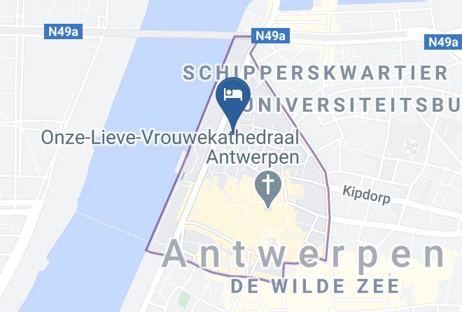 Citystay Antwerp Map