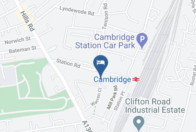 Cambridgeshire - Citystay Warren Close Maps