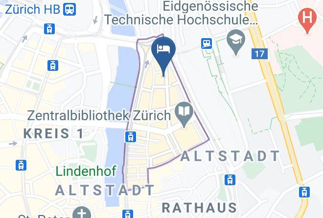 Zurich Niederdorf - Citystudios Maps