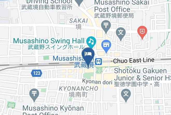 Musashino City - Citytel Musashisakai Maps