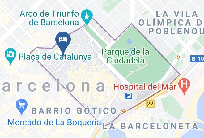 Barcelona - Citytrip Born Maps