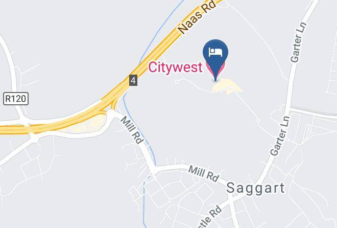 Citywest Hotel Map