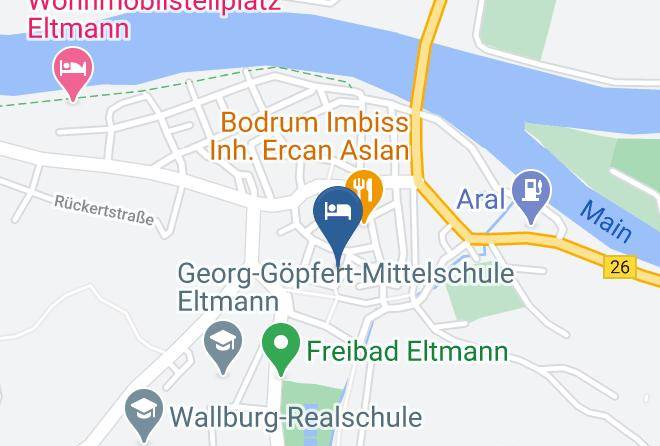 Hasberge - Cityzimmer Eltmann Maps