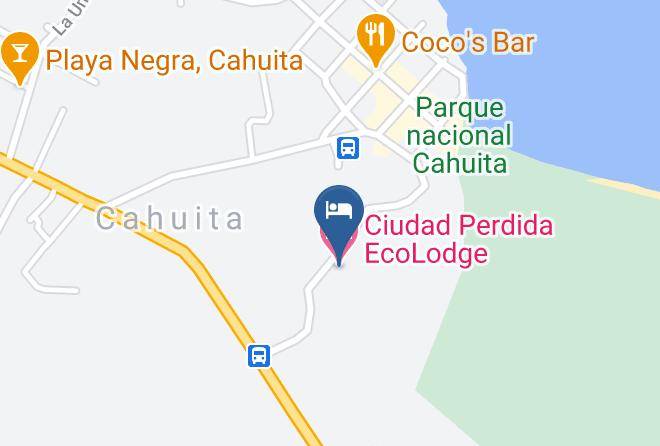 Talamanca - Ciudad Perdida Ecolodge Maps