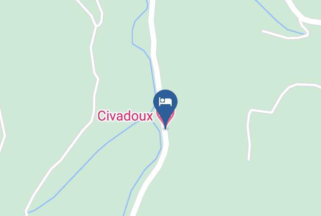 Civadoux Map