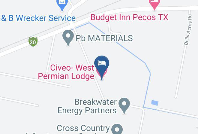 Reeves - Civeo West Permian Lodge Maps