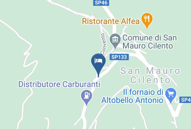 Salerno - Civico 1 B&b San Mauro Cilento Maps
