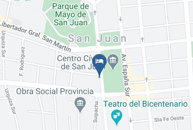San Juan - Civico Art Hotel Maps
