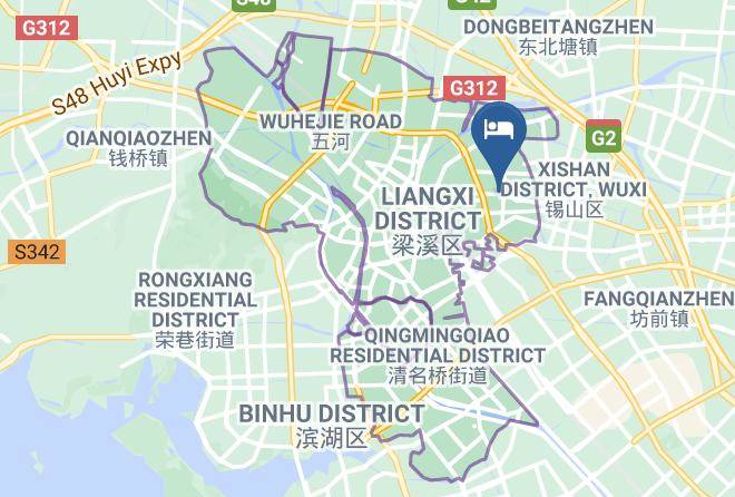 Wuxi - Civil Aviation Hotel Maps
