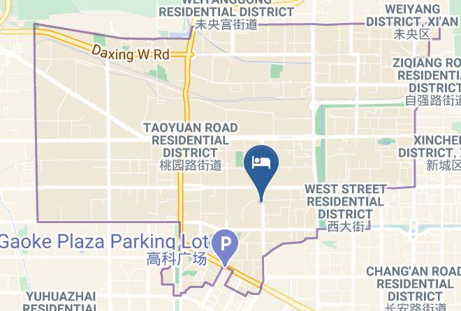 Xi An - Civil Aviation Hotel Maps