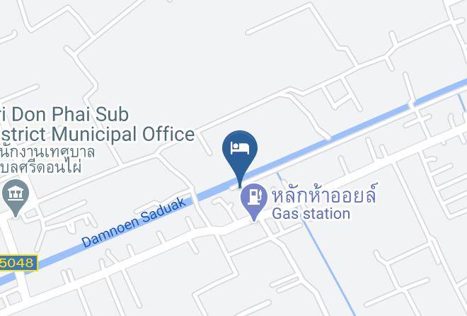 Amphoe Damnoen Saduak - Civilai Ruen Thai Maps