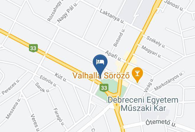 Debrecen - Civis Debrecen Szallashely Maps