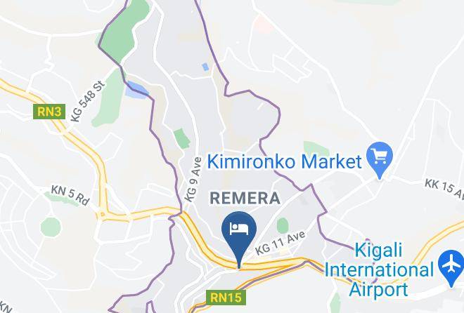 Kigali - Civitas Hotel Maps