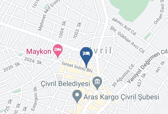 Civril - Civril Deluxe Hotel Maps