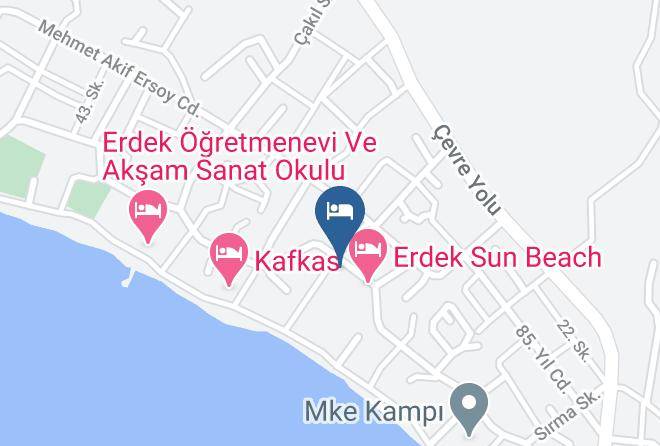 Erdek - Cizenel Otel Maps
