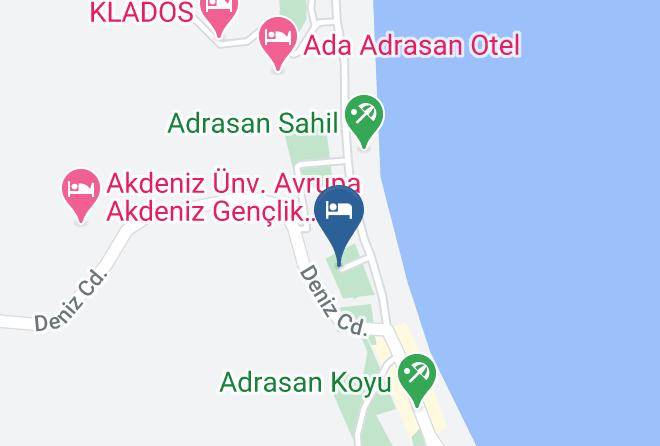 Kumluca - Cizmeci Hotel Maps