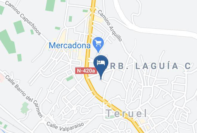 Teruel - Cla Hotel Boutique Maps
