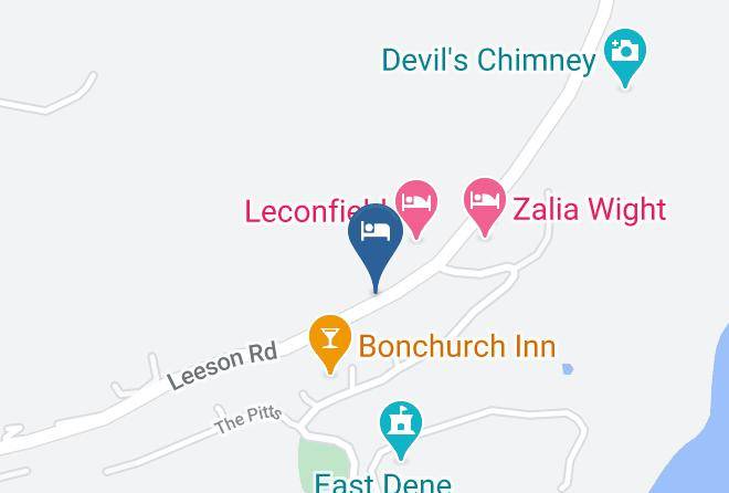 Isle Of Wight - Claddagh B&b Maps