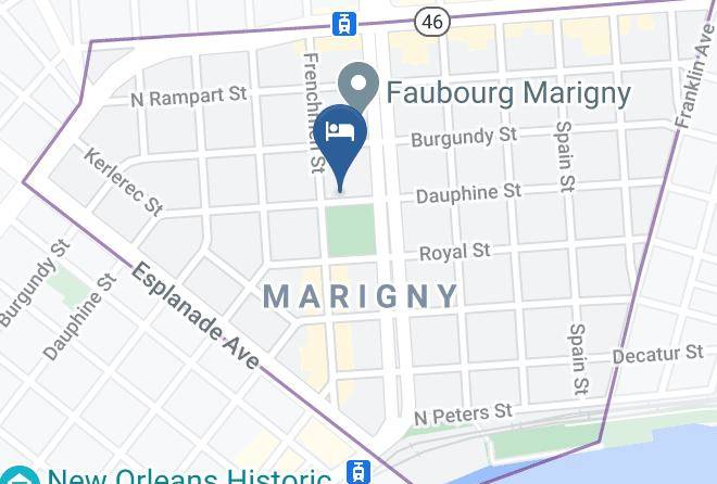 Orleans Par - Claiborne Mansion Maps