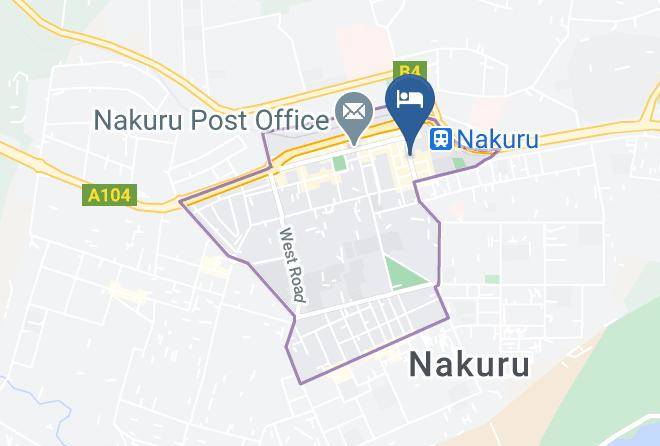 Nakuru - Claire De Lune Moonlight Hotel Maps