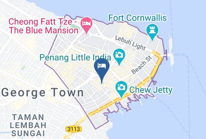 Georgetown - Clans Kongsi Georgetown Maps