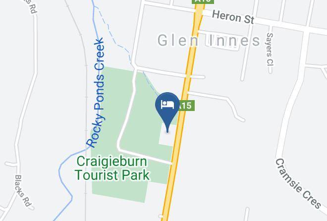 Glen Innes Severn - Clansman Motel Maps