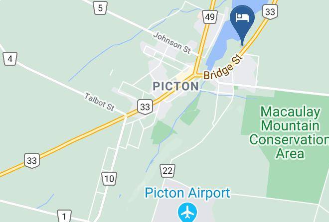 Prince Edward - Claramount Inn & Spa Maps