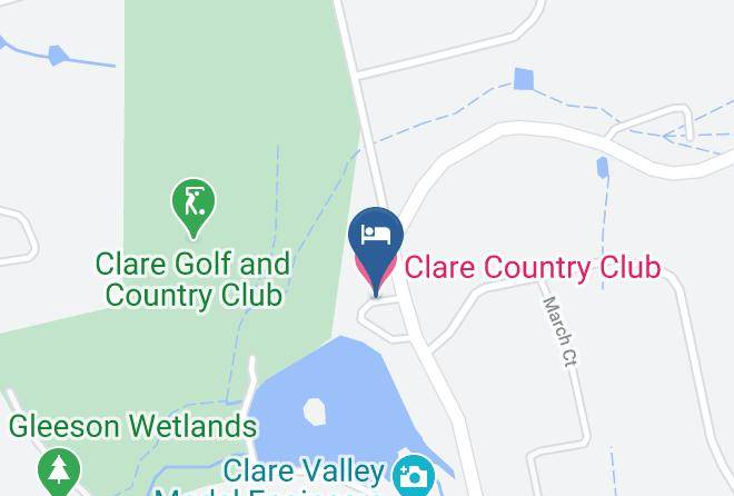 Clare Country Club Map