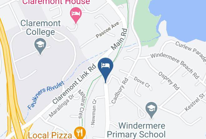 Glenorchy - Claremont Hotel Maps