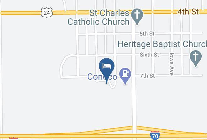 Kit Carson - Claremont Inn Maps
