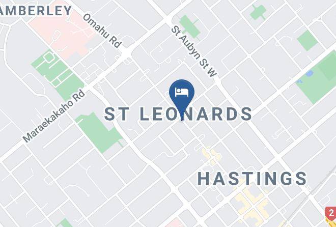 Hastings - Claremonte Motor Lodge Maps