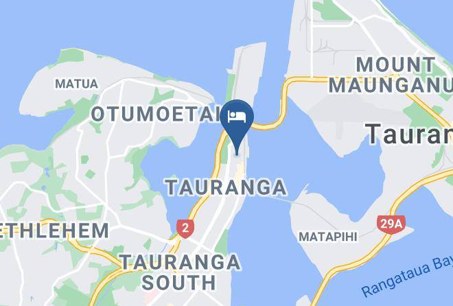 Tauranga - Clarence Boutique Hotel Maps