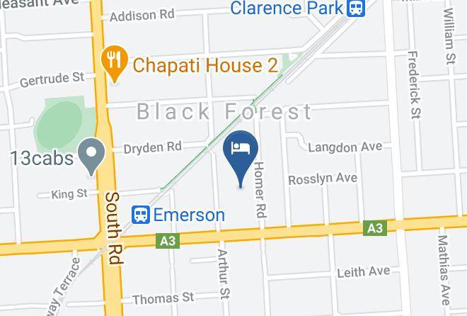 Unley - Clarence Park Holiday Accommodation Maps
