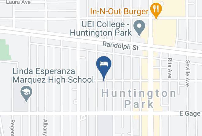 Los Angeles - Clarendon Hotel Maps