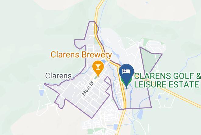 Clarens Golf & Leisure Estate Map