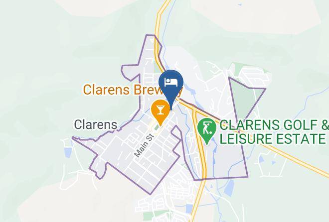 Thabo Mofutsanyane - Clarens Retreat Maps