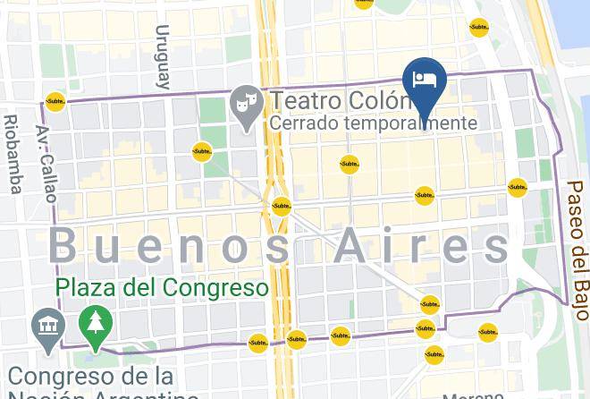 San Nicolas - Claridge Hotel Maps