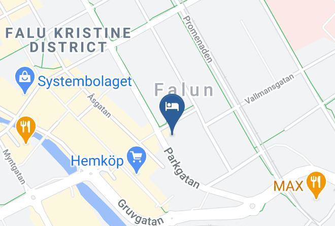 Falun Municipality - Clarion Collection Hotel Bergmastaren Maps