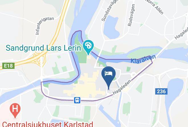 Karlstad - Clarion Collection Hotel Bilan Maps