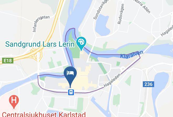 Karlstad - Clarion Collection Hotel Drott Maps