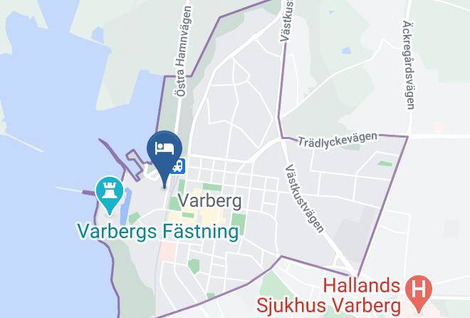 Varberg - Clarion Collection Hotel Fregatten Maps