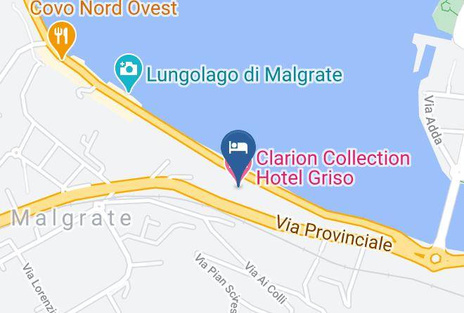 Clarion Collection Hotel Griso Map