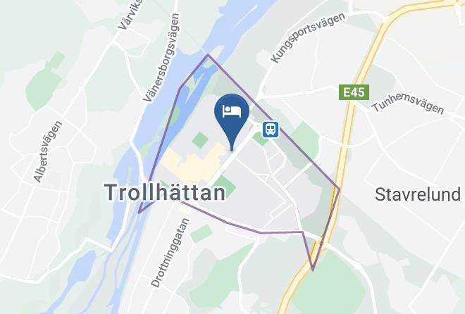 Trollhattan - Clarion Collection Hotel Kung Oscar Maps