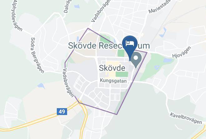 Skovde - Clarion Collection Hotel Majoren Maps
